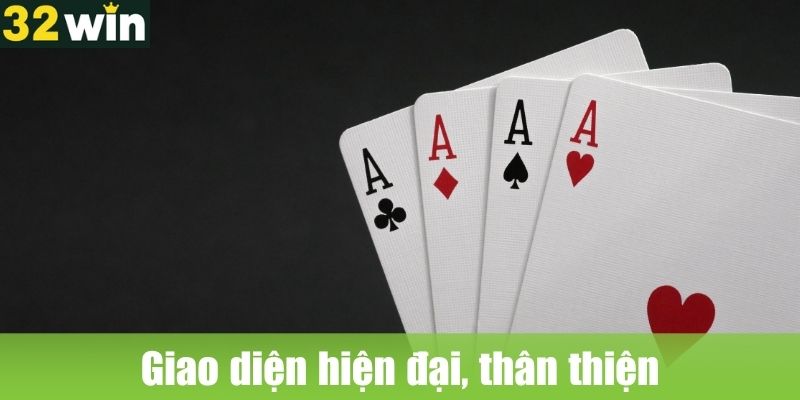 Giao diện hiện đại, thân thiện