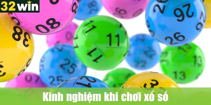 Kinh nghiệm khi chơi xổ số điện toán tại 32WIN